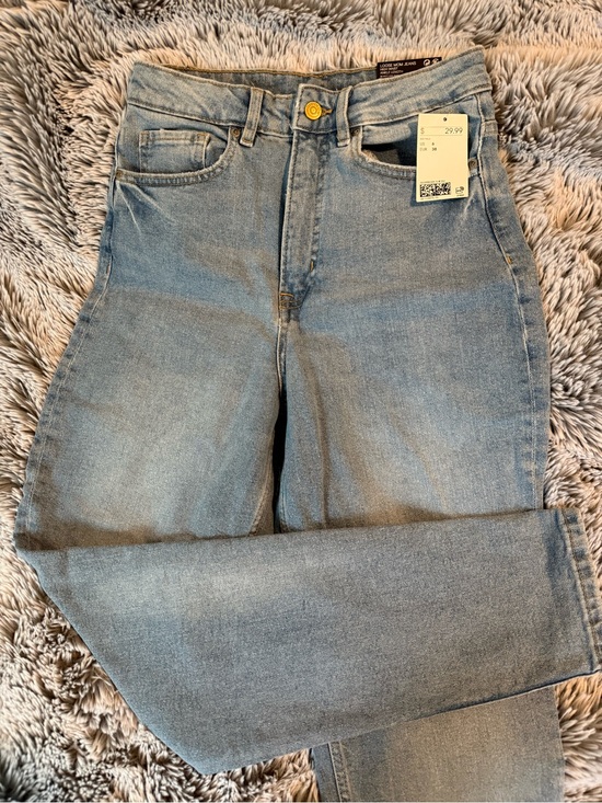 H&M Denim - H&M Light Blue High-Waist Jeans